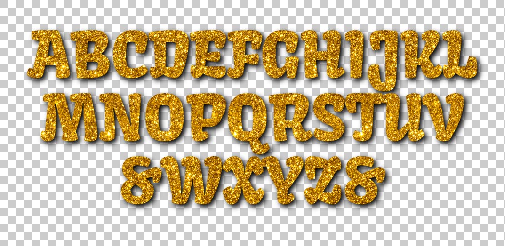 How To Make Glitter Letters In Word