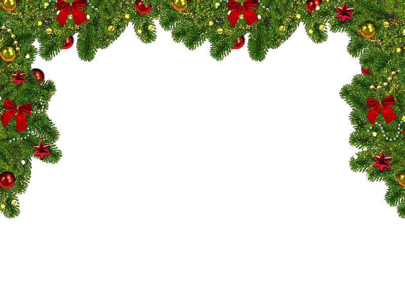 Christmas Frame Png Decor And Ornaments Textures For Photoshop