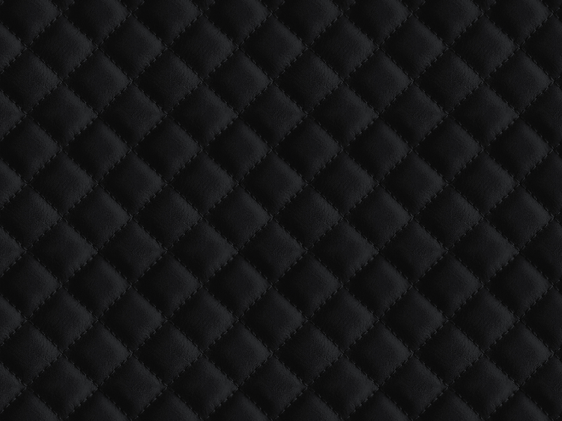 Black Diamond Pattern Leather Seamless Texture Free (Fabric