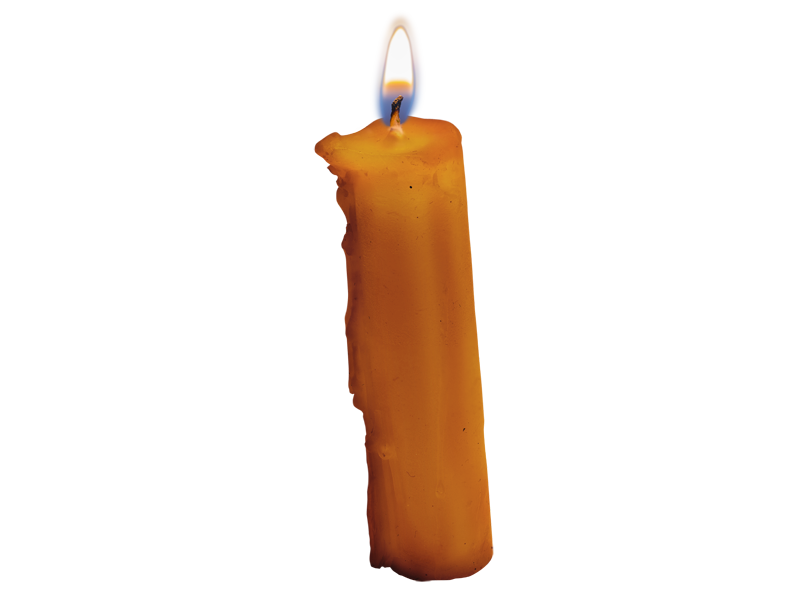 Burning Candle PNG