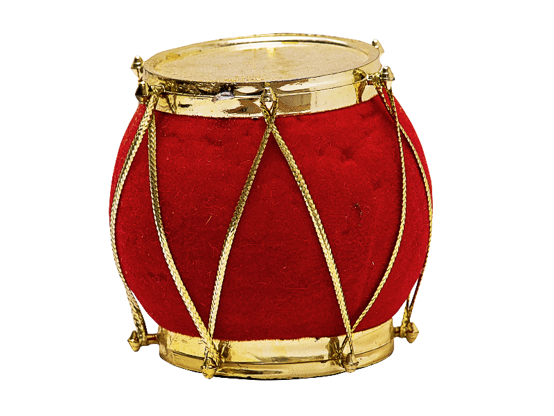 Christmas Ornament Drum PNG