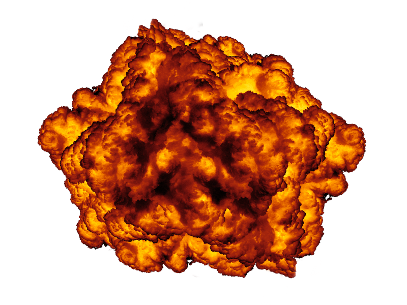Explosion Effect PNG Image (Isolated-Objects) | Textures for Photoshop