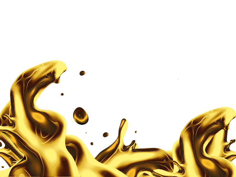 Isolated Liquid Gold Splash Png Free (Isolated-Objects)