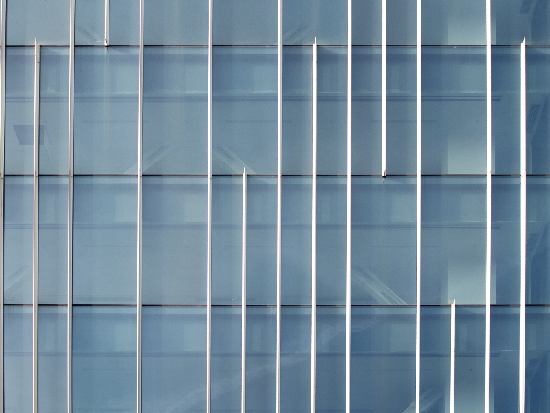 glass facade pattern