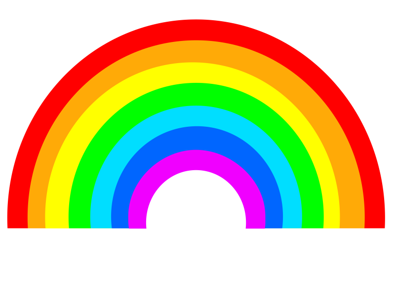 rainbow clipart png