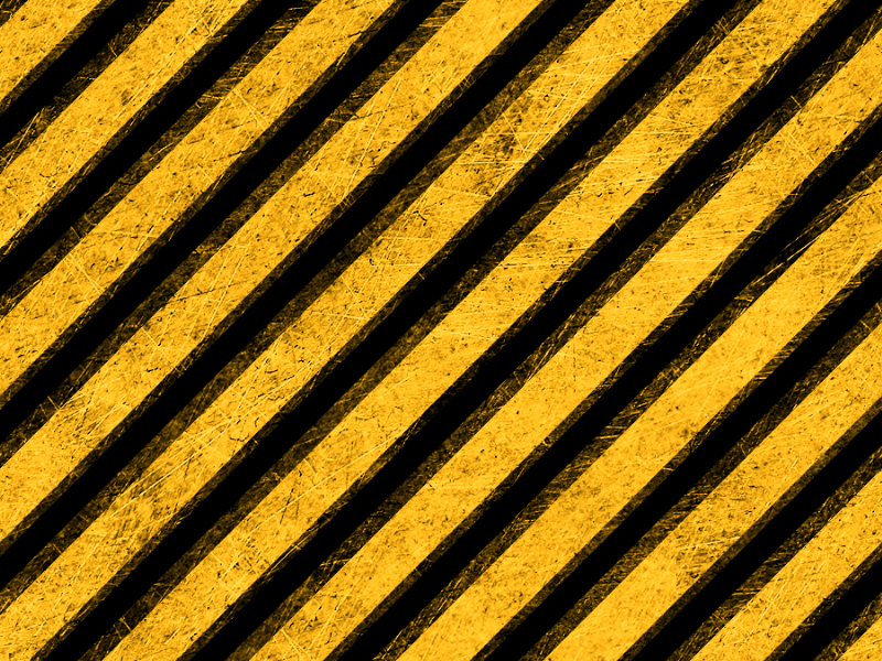 Seamless Grunge Hazard Yellow Stripes Texture (Grunge-And-Rust