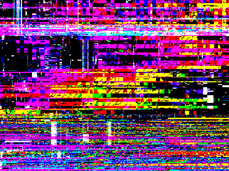 Computer Screen Code Glitch Animation GIF Background Free