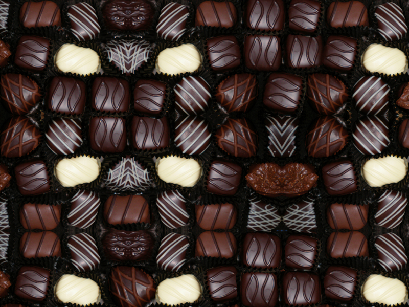 Free Chocolate Bonbons Texture