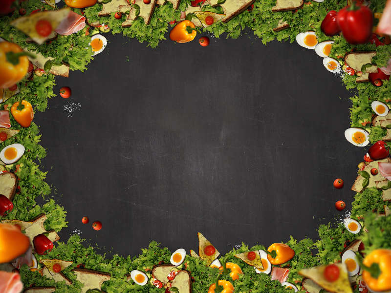 Food Menu Background With Blackboard Texture (Food-And-Beverage) | Textures  for Photoshop